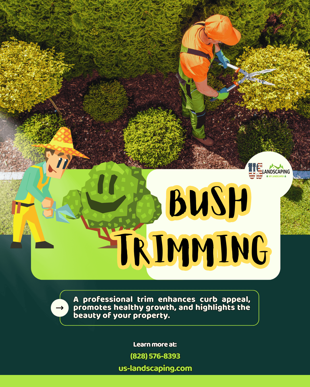 ️ Bush Trimming: Shape and Refresh Your Yard. Hickory